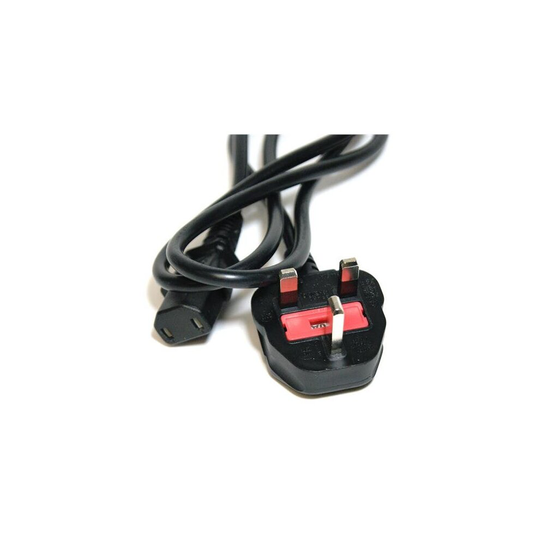 OFFICIAL Xbox One Power Supply 2 Pin Kettle Lead Cable UK Mains Plug 1.2m Fused