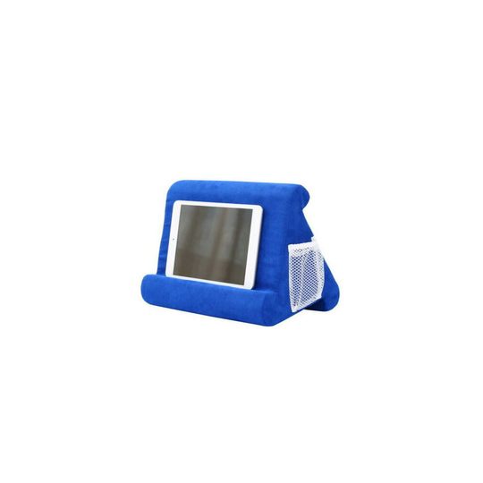 (Royal blue) Tablet Stand Pillow Holder & Mobile Phone Holder