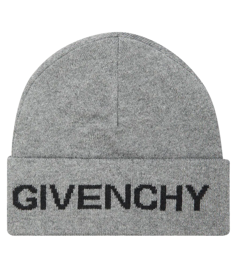 Cotton and cashmere beanie