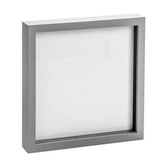 Photo Frame - Acrylic Box Frame (Glass Cover) - 20x20in - Grey