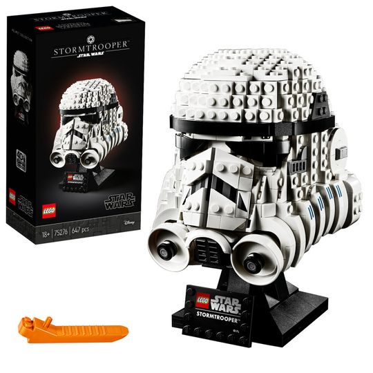 LEGO 75276 Star Wars Stormtrooper Helmet Display Building Set, Advanced Collectible Gift Model for Adults
