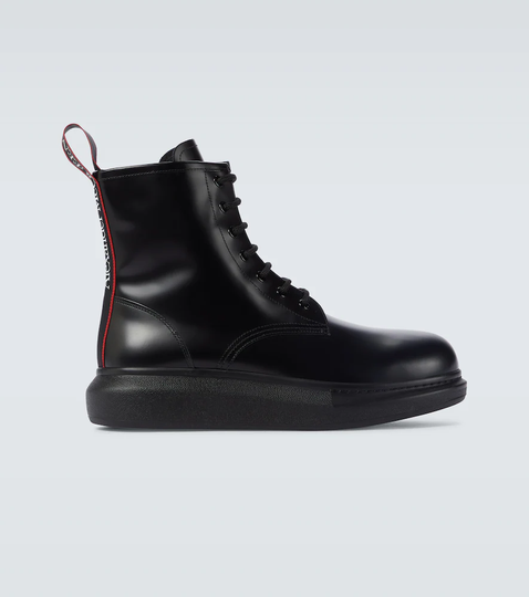 Hybrid lace-up boots