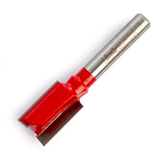 Freud 04-13025 1/4" Shank Double Flute Straight Router Bit 12.7 x 19mm