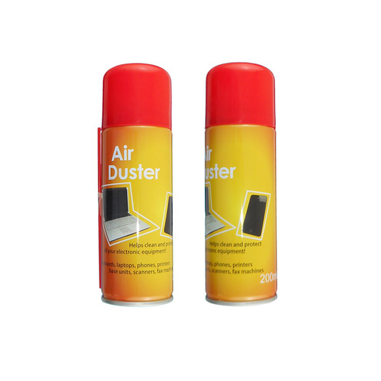 2 x Compressed Air Duster Cleaner Can Canned Laptop Keyboard Mouse