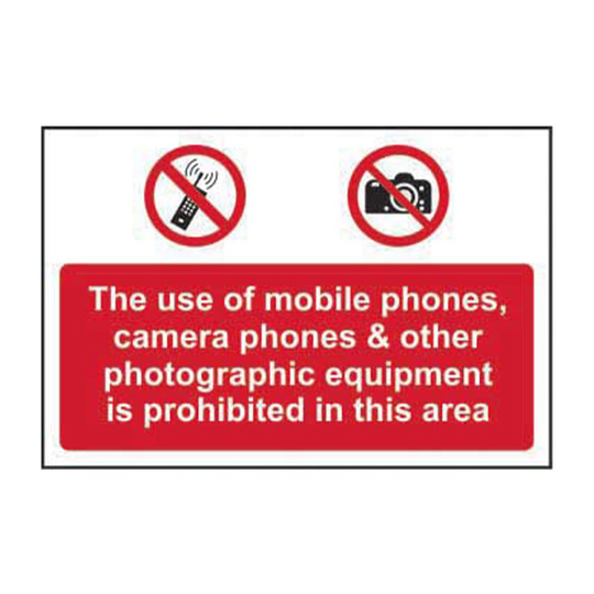 Spectrum Industrial The Use of Mobile Phones, Camera Phones & Other Photographic