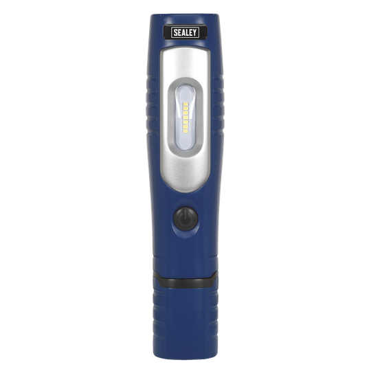 Sealey Rechargeable 360 Inspection Lamp 7 SMD + 3W LED Blue Lithium-ion