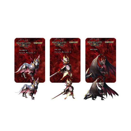 (3pcs Sunbreak) MonsterHunter Rise:Sunbreak Amiibo NFC Cards