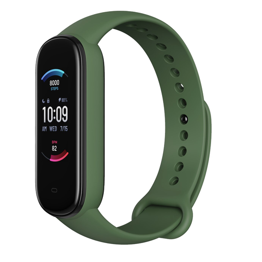Amazfit Band 5 Smart Band & Fitness Tracker - Olive
