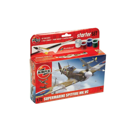 Airfix Small Starter Set Supermarine Spitfire MkVc 1/72 A55001