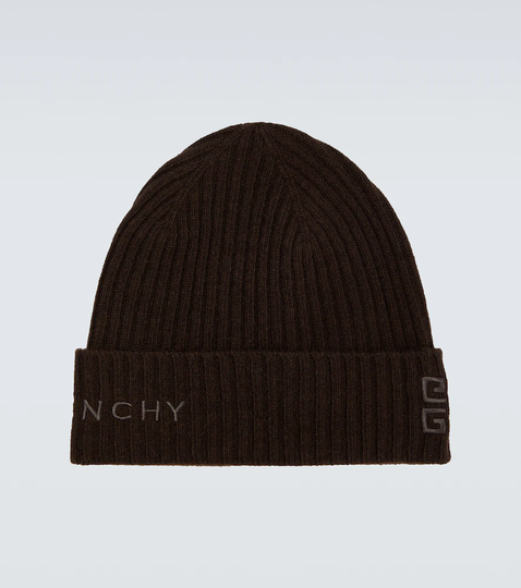 Wool and cashmere beanie