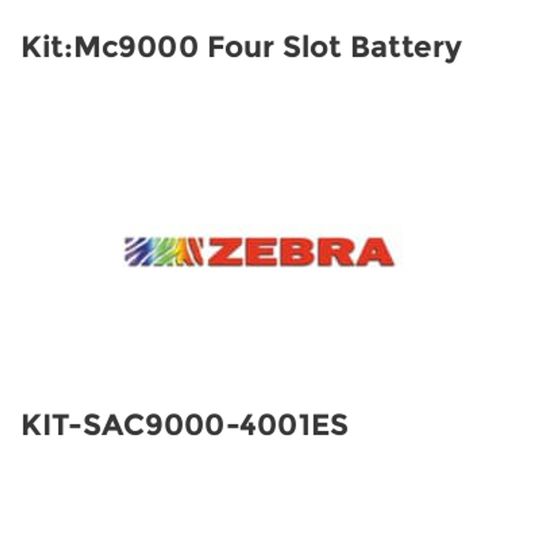 Zebra Kit:Mc9000 Four Slot Battery