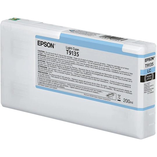 Epson Epson T9135 Light Cyan Ink Cartridge 200ml - C13T913500