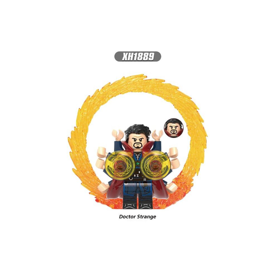 (Multi-handed Doctor Strange) Multiverse of Madness:Superhero Doctor Strange Wicked Doctor Strange Wanda Zombie Doctor Strange Minifigures Compatible