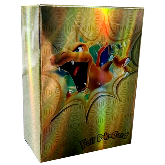 (Gold Cards 100pcs) Pokemon Boxed Card Bundle Pikachu GX Holo Card Set