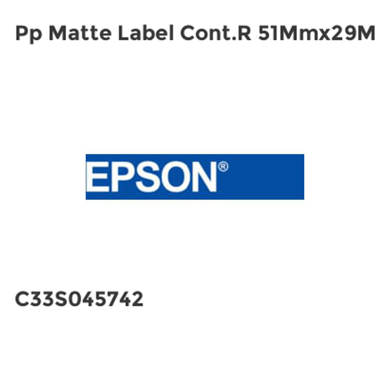 Epson Pp Matte Label Cont.R 51Mmx29M- you get 15