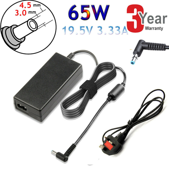 65W AC Adapter Laptop Charger Power for HP Pavilion 15 Notebook PC