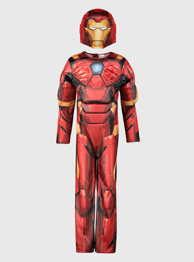 Marvel Red Iron Man Costume - 9-10 years
