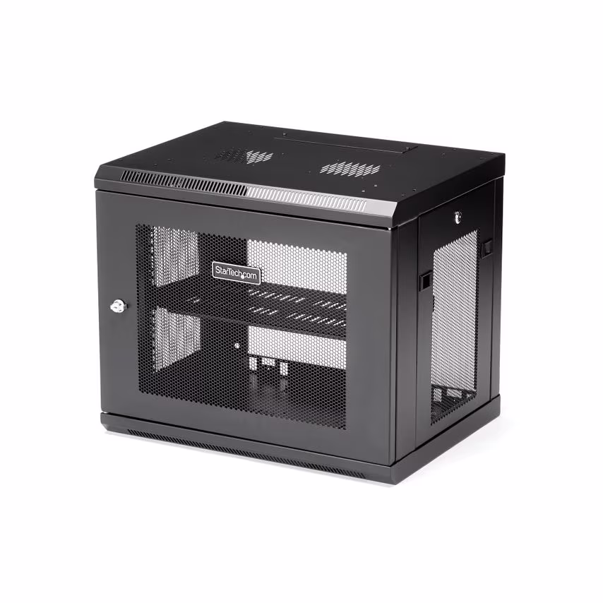 StarTech.com 9U Wall-Mount Server Rack Cabinet - 15 in. Deep