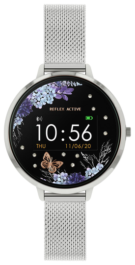 Reflex Active Series 3 Silver Stainless Steel Smart Watch