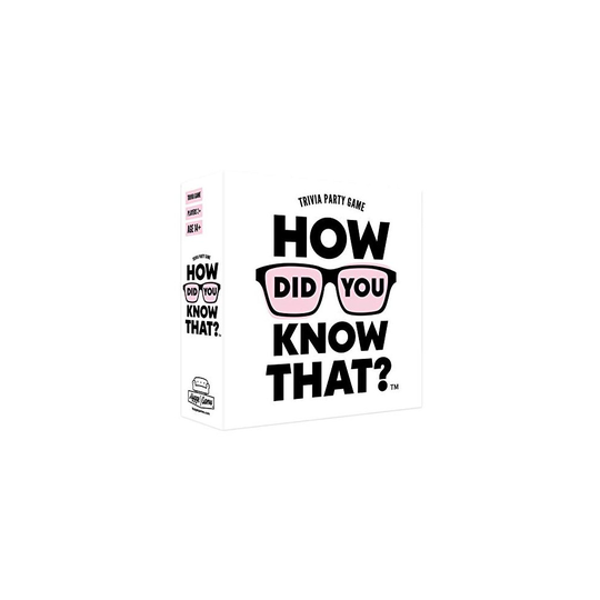 Hygge Games How did You Know That? Trivia Party Game, White