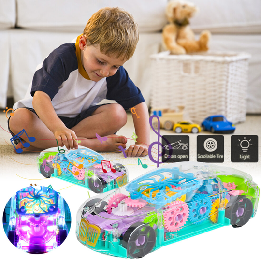 LED Light Music Cool Car 5 6 7 8 Year Old Age for Boys Kids Toys Gift
