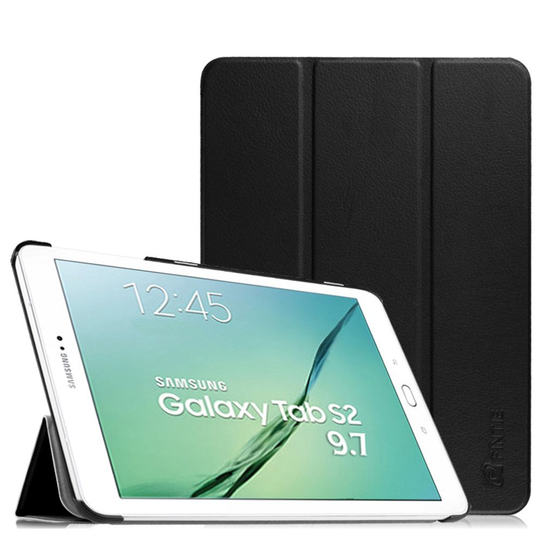 Fintie Samsung Galaxy Tab S2 9.7 SmartShell Case - Stand Cover Black