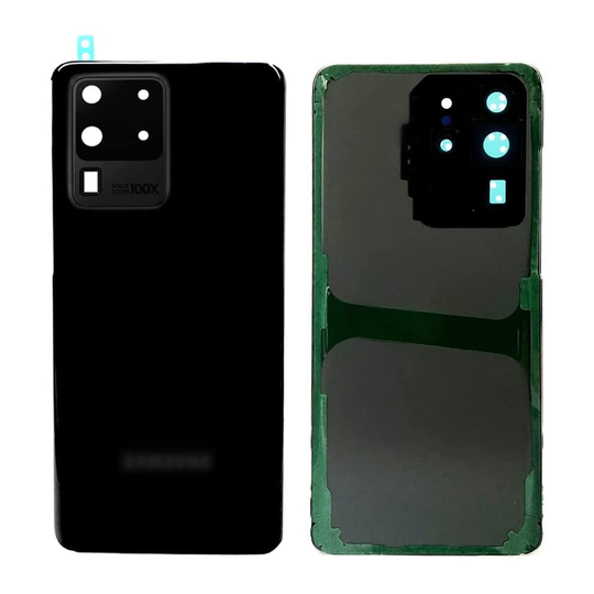 XFU Glass Back Cover Original Battery Cover Back Cover For Samsung Galaxy S20 Ultra G988F Replacement Repair Kit With Camera...