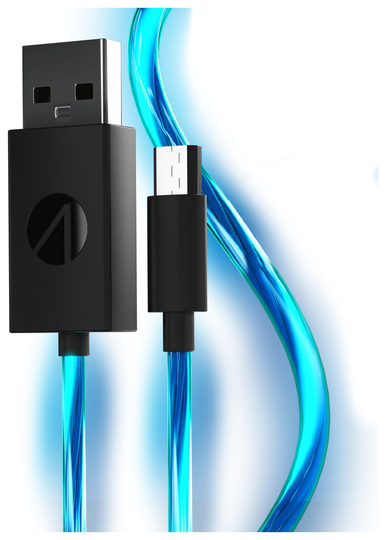 STEALTH PS4 2m RGB Light Up Twin Play & Charge Cables