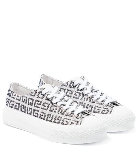 City 4G jacquard low-top sneakers