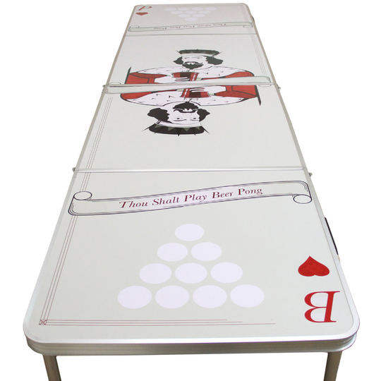 Beer Pong Table Folding Party Drinking Games Portable Prosecco 8FT