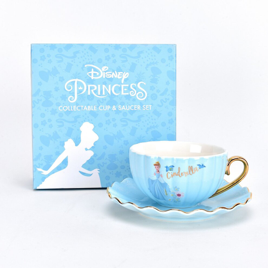 Disney Collectable Pastel Princess Cup & Saucer Set - Cinderella