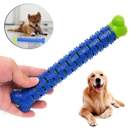 Dog Chew Toy Clean Stick Teeth Chew Silicone Pet Brushing Dental Care