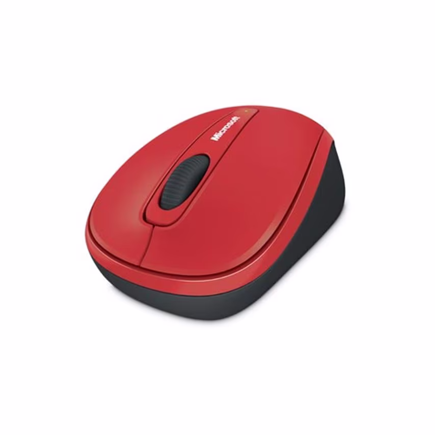Microsoft Mice Wireless MBL Mouse 3500 Red Gloss