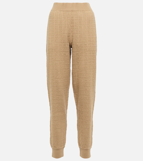 Logo cashmere sweatpants