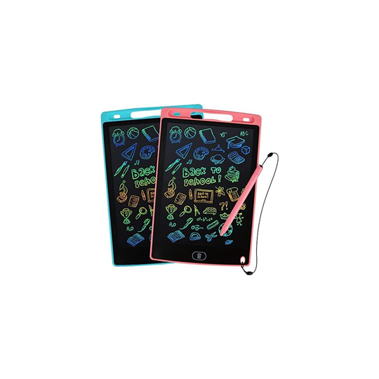 2 Pack LCD Writing Tablet, Doodle Scribbler Pad 8.5 inch Colorful Screen Drawing Board Learning Gift for Kids, Educational Toys for 3-6 Years Old Boys