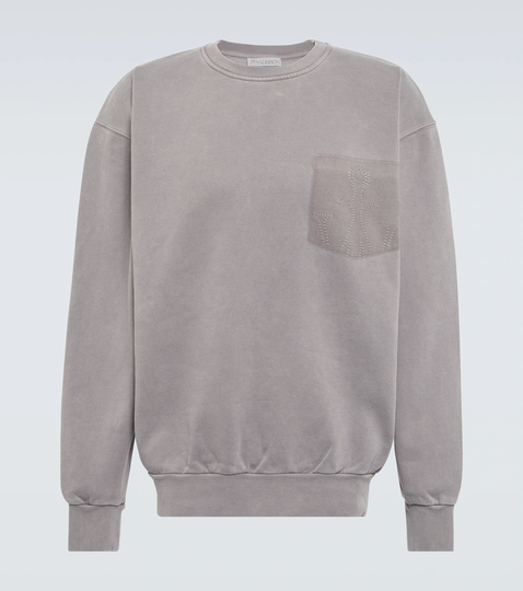 Faded cotton sweatshirt