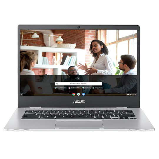 ASUS CX1400 14in Celeron 4GB 64GB Chromebook - Silver