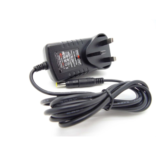 12V POWER SUPPLY CHARGER CABLE PLUG FOR YAMAHA PSS 560 KEYBOARD 120 240V