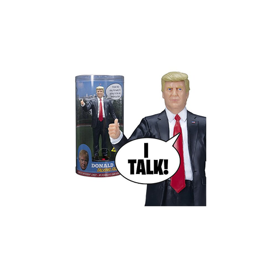 Donald Trump Talking Figure Says 17 Different Audio Lines In President Trump's Own Voice
