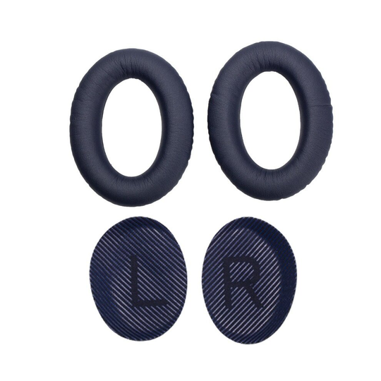 (Dark Blue) BOSE QC35 35 & QC35 ii Memory Foam Replacement Ear Pads & Cushions