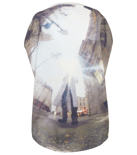 Printed cotton top