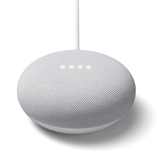 Google Nest Mini Smart Speaker - Chalk