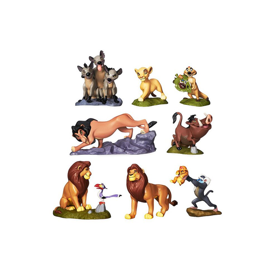 Disney Lion King Deluxe Figurine Playset 8 Pieces