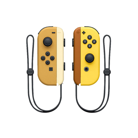 (Brown / Yellow) Joy-Con (L/R) Pair Controller For Nintendo Switch