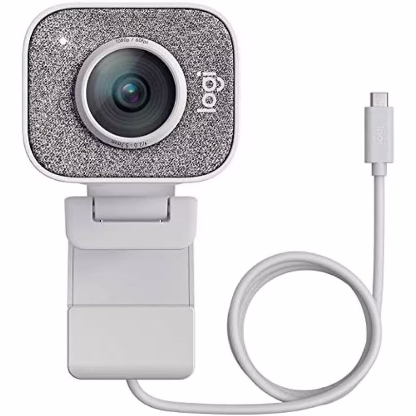 Logitech StreamCam 60fps USB3.2 Gen1 1920 x 1080 Resolution Webcam Off White