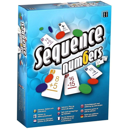 Sequence Numbers board game