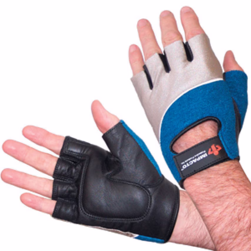 Impacto Protective Products Inc 400-00 Half Finger Work Glove - L