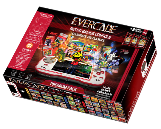 Evercade Retro Games Console - Premium Bundle