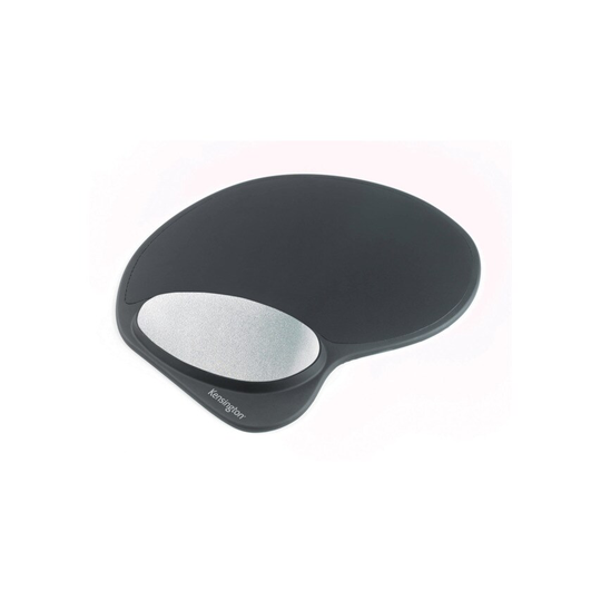 Kensington Memory Gel Mouse Pad with Integral Wrist Rest Grey