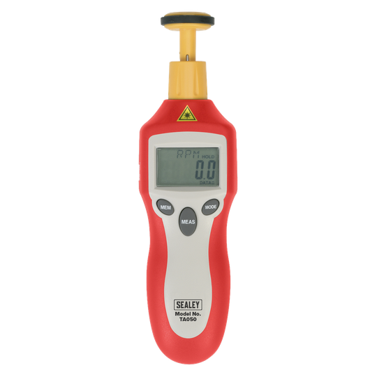 Sealey Digital Tachometer Contact/Non-Contact